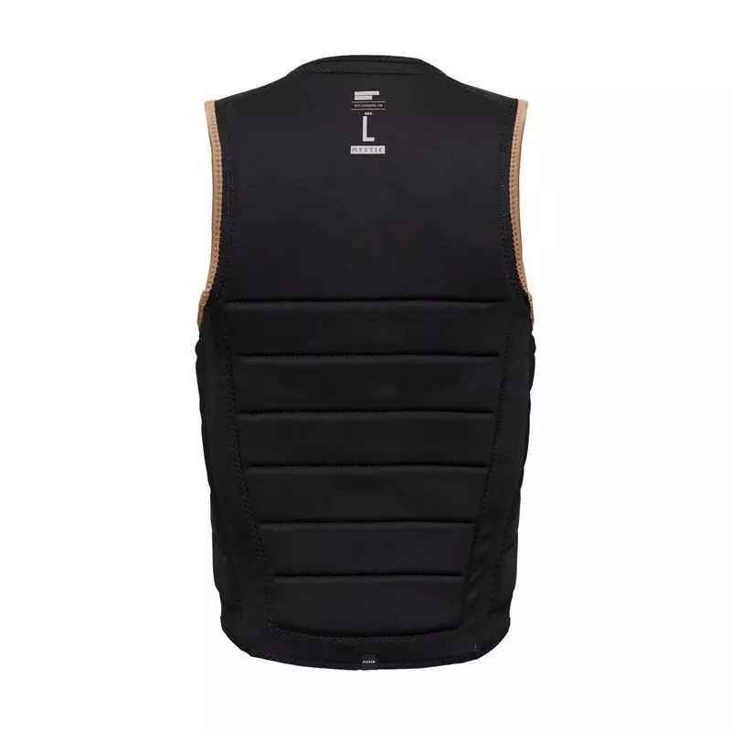 Gilet impact MYSTIC The Dom Fzip Wake Slate Brown