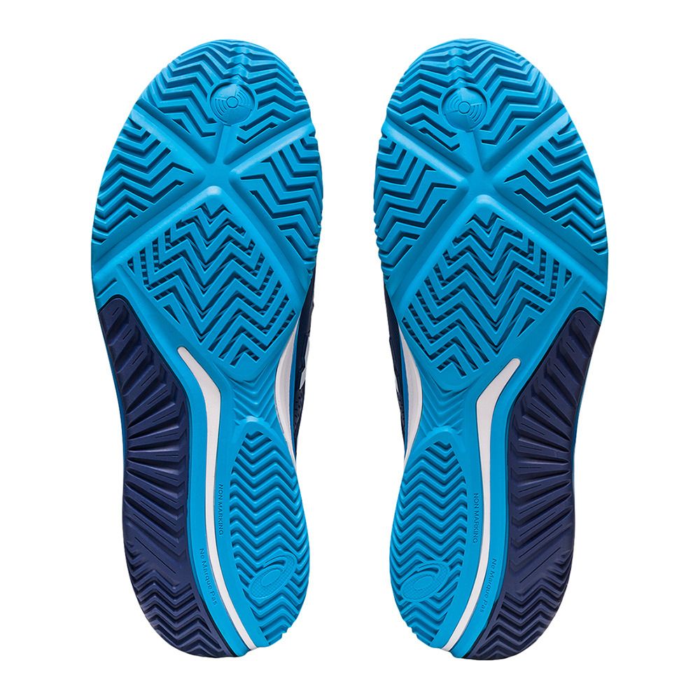 Asics GEL-RESOLUTION 9 PADEL - Chaussures padel Homme indigo blue/white
