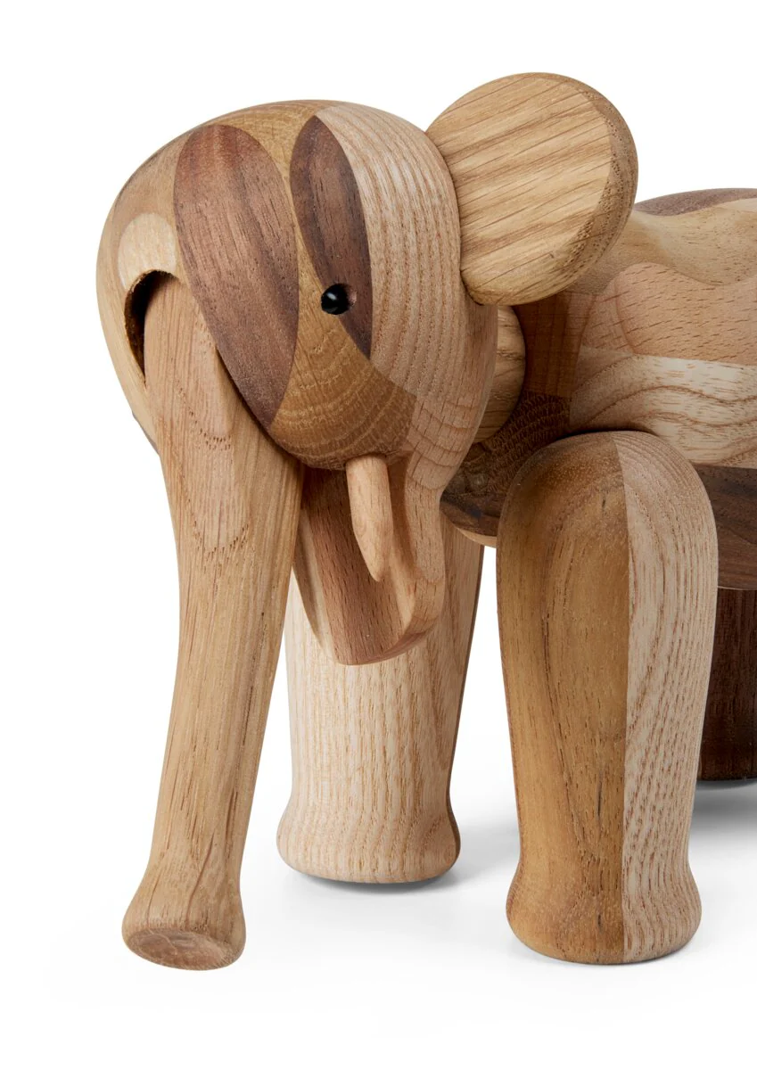 Kay Bojesen  Reworked jubilæum elefant lille - mix træ