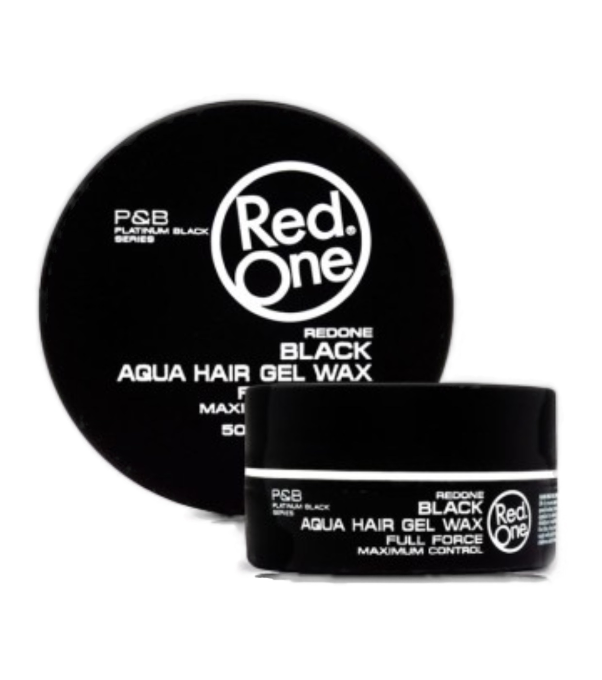 Red One - Cera modeladora Aqua Hair Wax - Black
