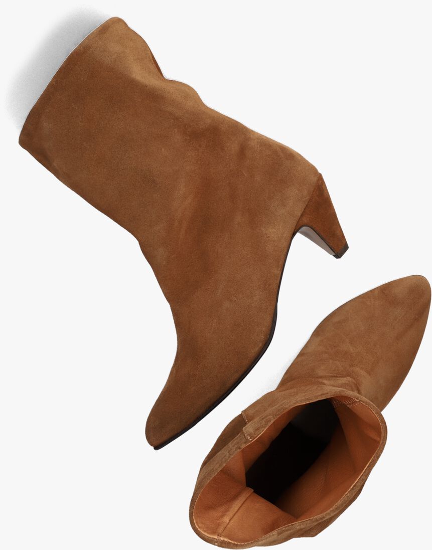 ANONYMOUS COPENHAGEN cognac anonymous copenhagen enkellaarsjes vully 50 stiletto