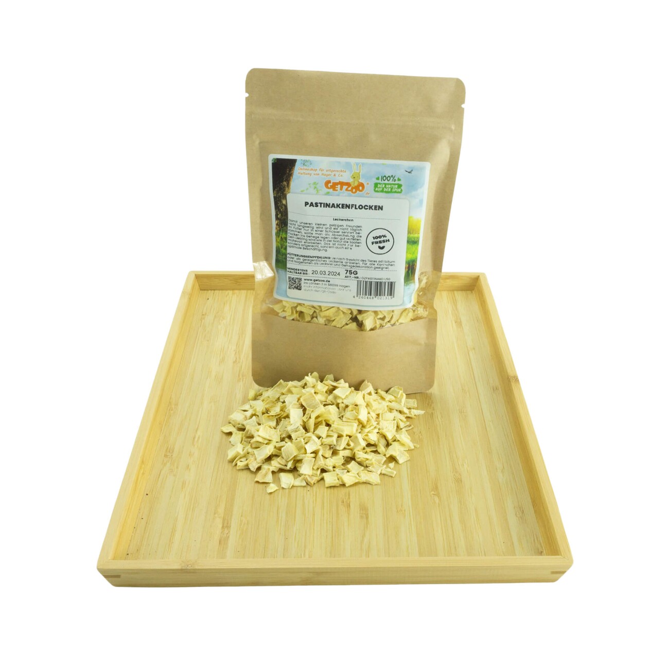 Getzoo Pastinakenflocken 75g