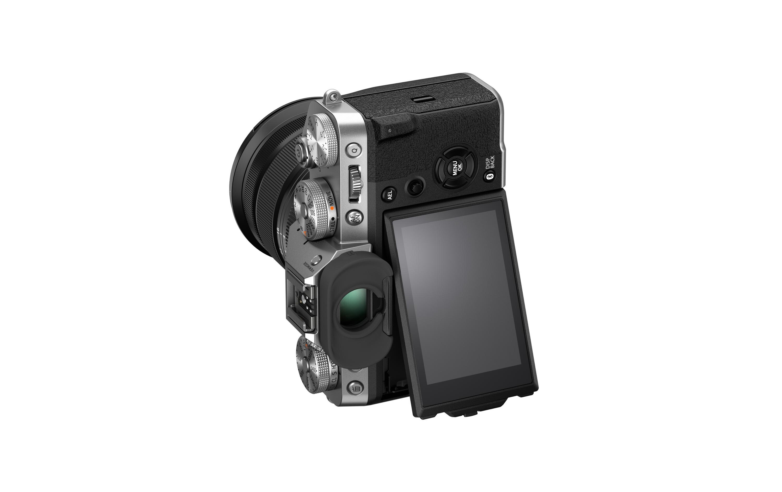 Fotokamera X-T5 Kit XF 16-80 mm Silber<br>Spiegellose Systemkamera mit 40.2 Megapixel-Sensor und integriertem Fünf-Achsen-Bildstabilisator