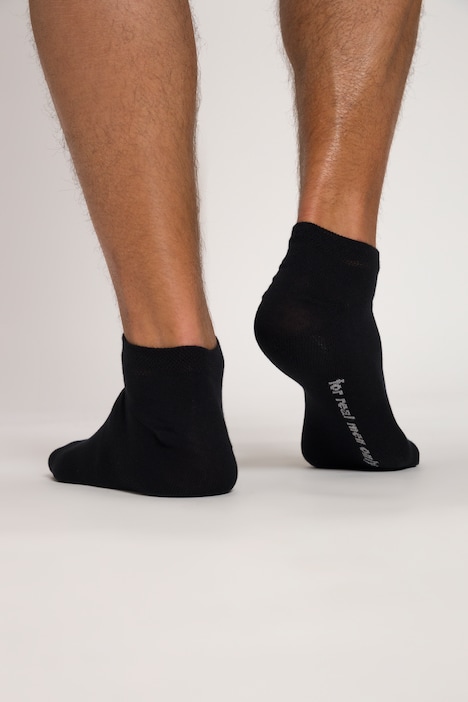 Sneakersocken, 2er Pack, uni