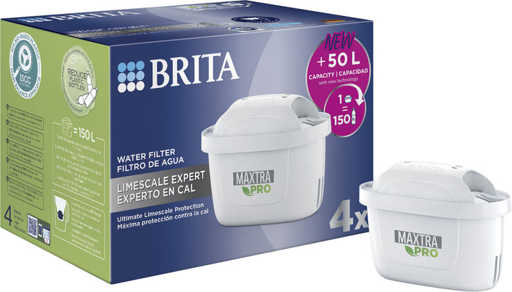 BRITA BRITA PACK 4 MXPRO CARTRIDGES Hvid