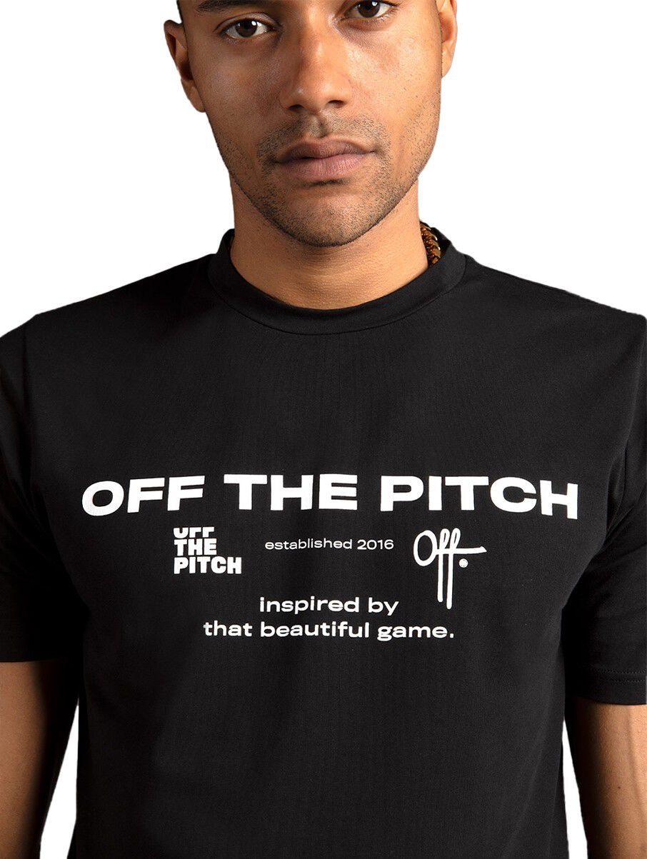 Off The Pitch The Sage Tee zwart