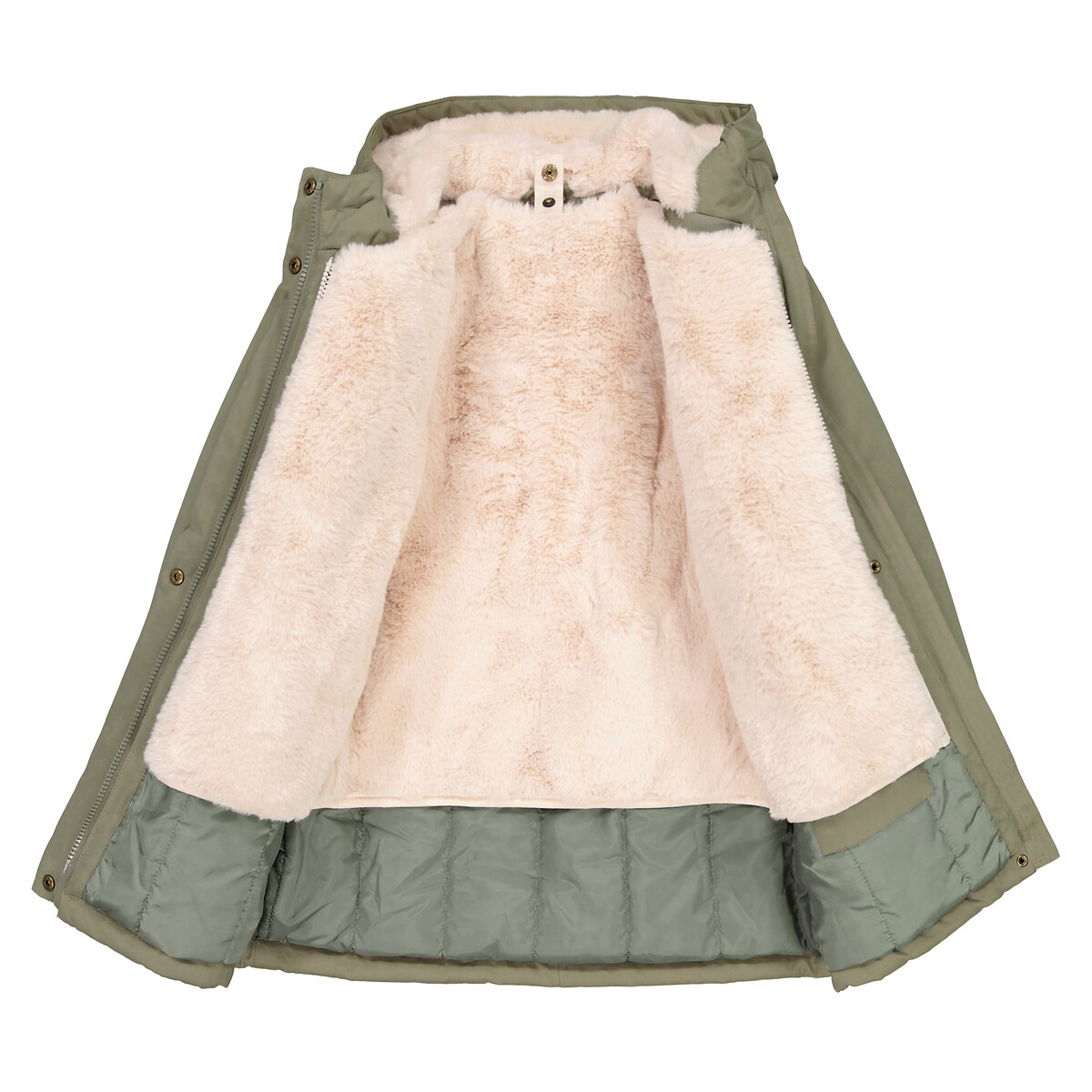 COLEÇÕES LA REDOUTE<br>Parka com capuz, 3 em 1