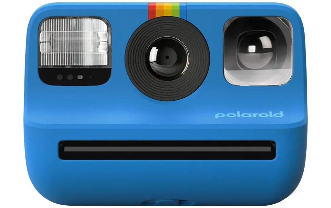 Fotokamera Go Gen 2.0 BlauUltrakompakte Sofortbildkamera im Retro-Stil