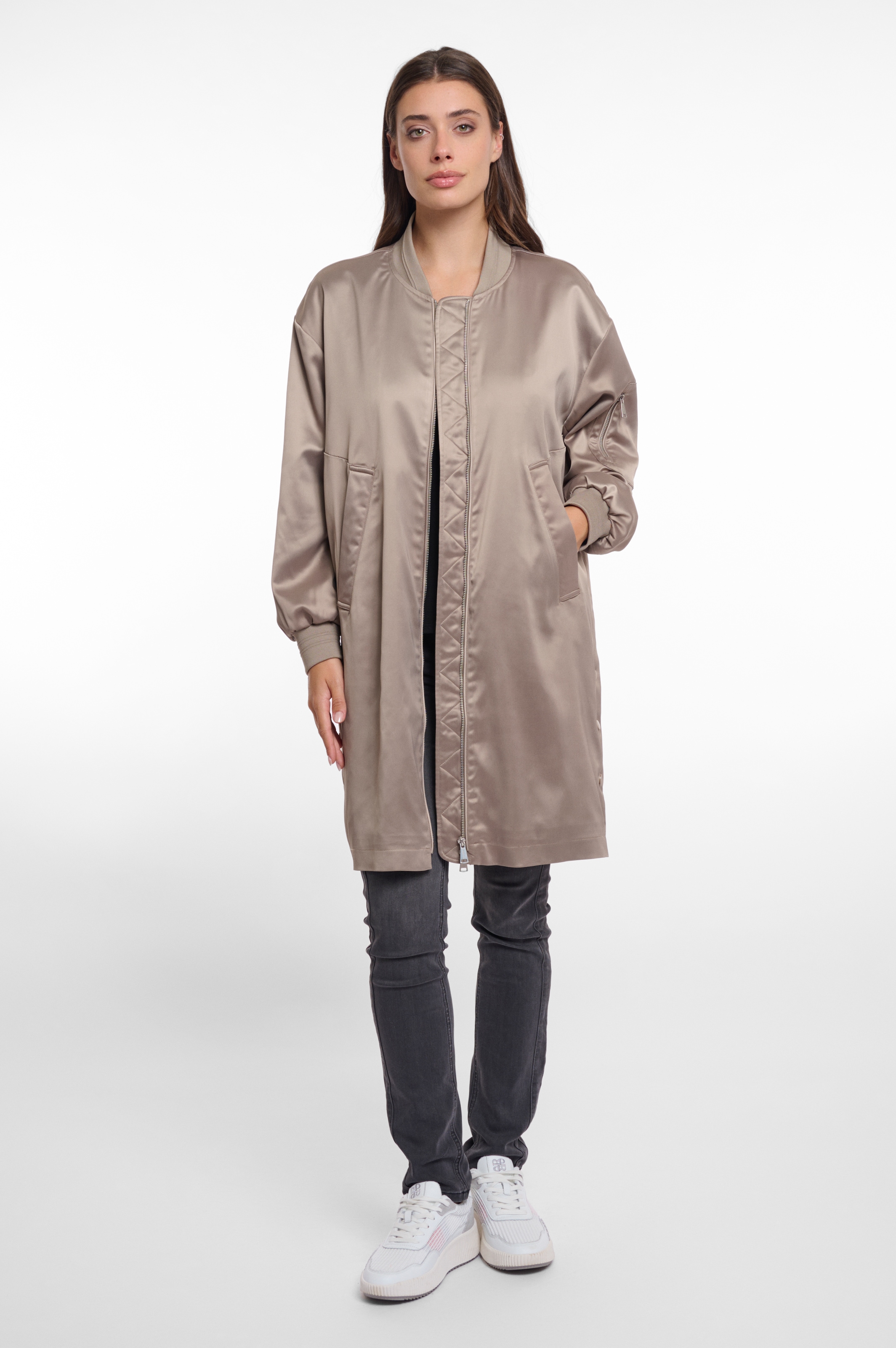 Rino & Pelle Langjacke »SUKI« mit Ärmel Tasche