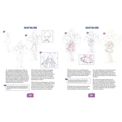 Magical Manga Girls zeichnen