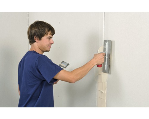Knauf troffel met gebogen blad 300 mm