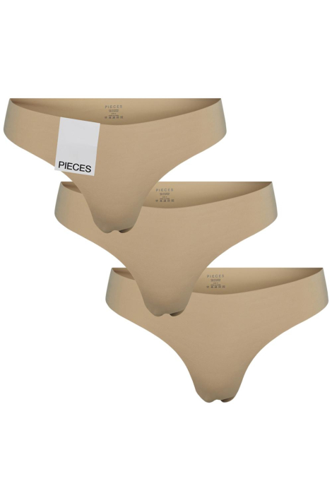 Pieces huidkleurige dames ondergoed