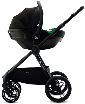 Kinderkraft I-CARE i-Size Babybilstol, Graphite Black
