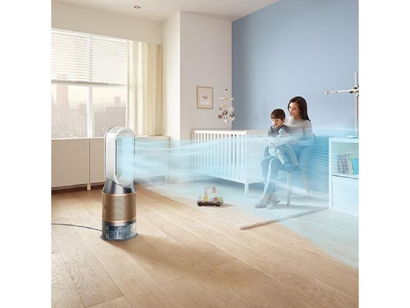 Dyson Purifier Humidify Cool Formaldehyde PH04 81 m³, Gold/ Luftreiniger mit Befeuchtungs- und Ventilatorfunktion