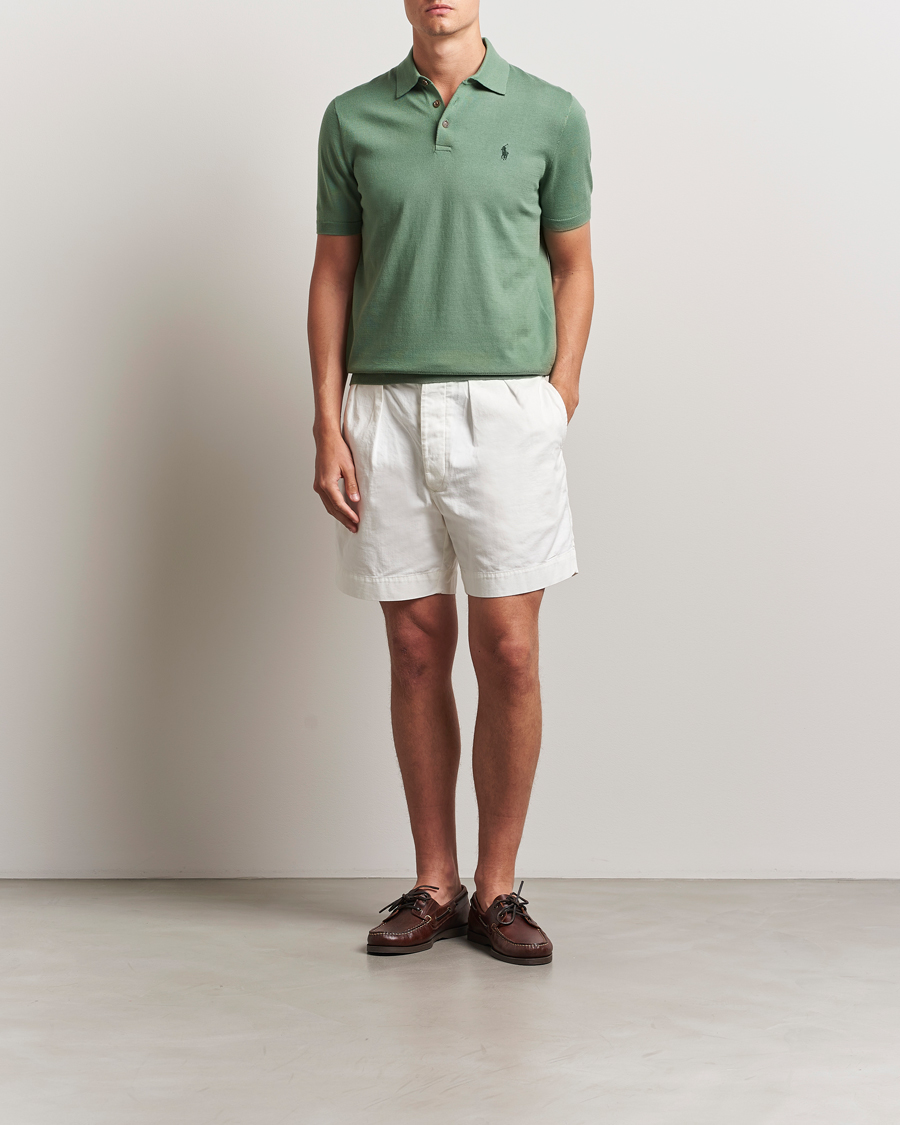 Polo Ralph Lauren Knitted Short Sleeve Polo Fatigue