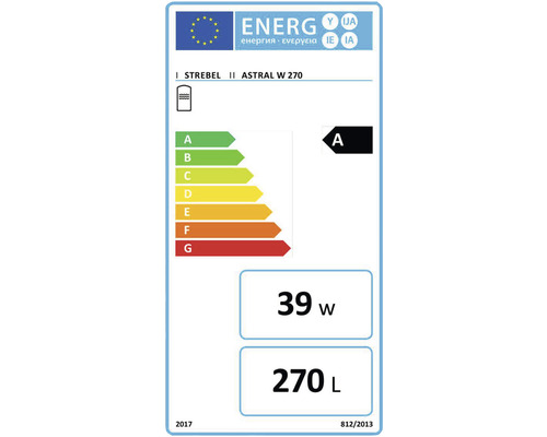 Astral W 270R warmtepomp voor warm water
