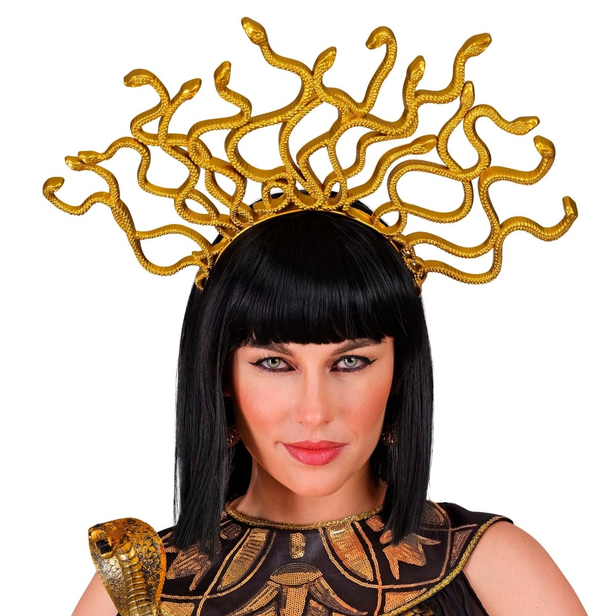 Gouden Haarband Medusa