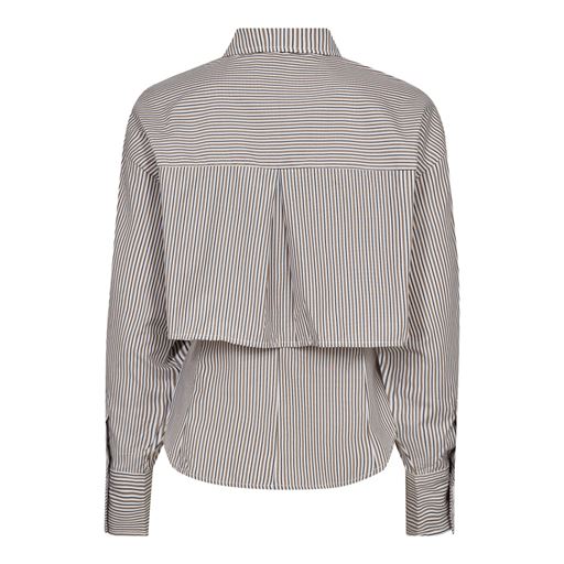 Co'Couture LineyCC Double Layer Skjorte, Walnut, L