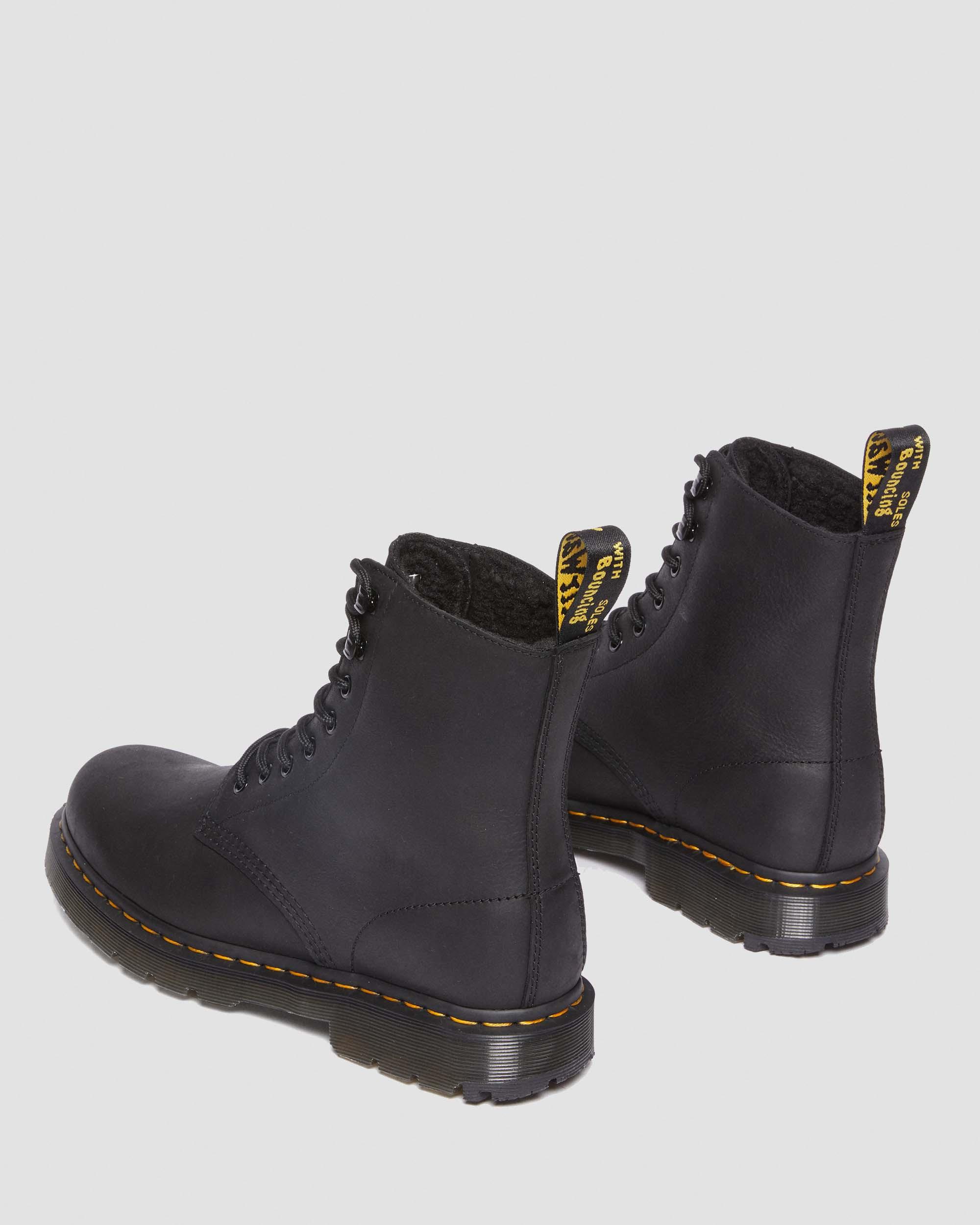 1460 Pascal Wintergrip Outlaw Leather Lace Up Boots