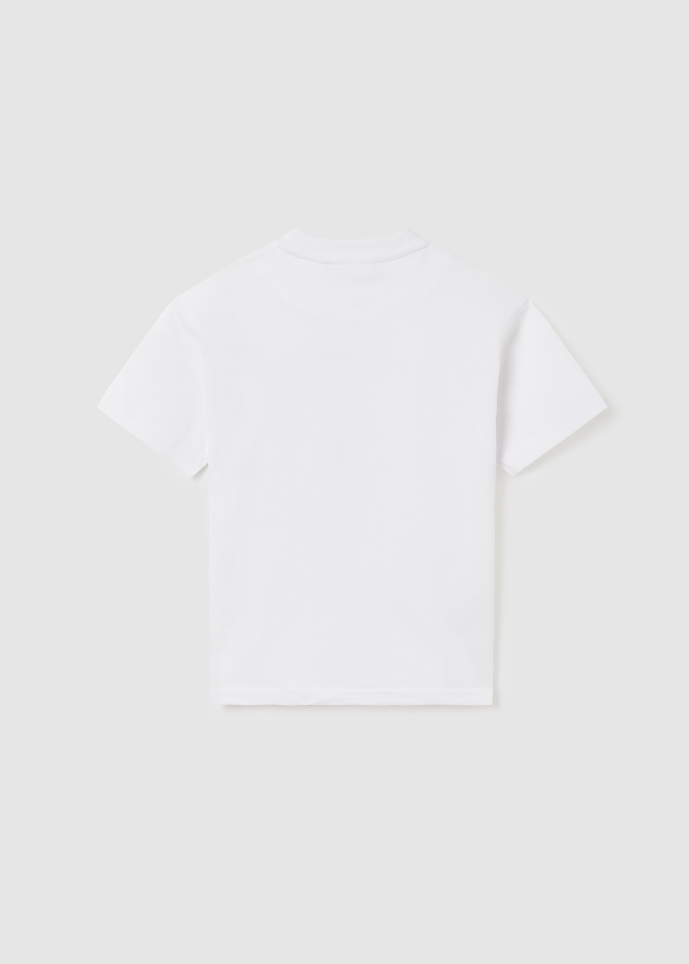 Camiseta infantil de algodão estampada