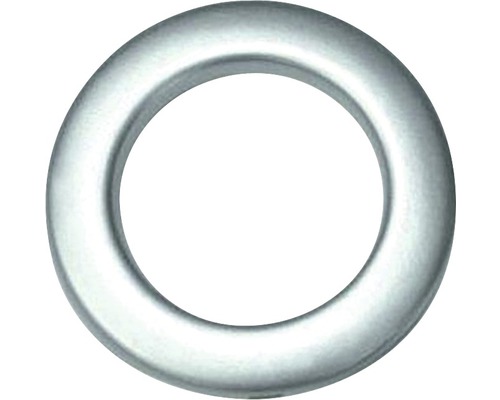 Stoffen ringen, zilver-mat, Ø 4,6 cm, 10 stuks.