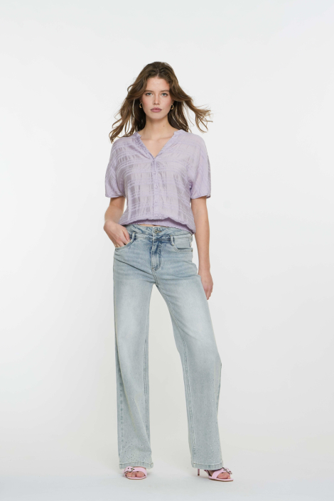 Geisha blauwe dames jeans
