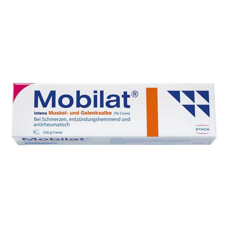 Mobilat Intens Muskel- und Gelenksalbe 3% Creme, 100 g