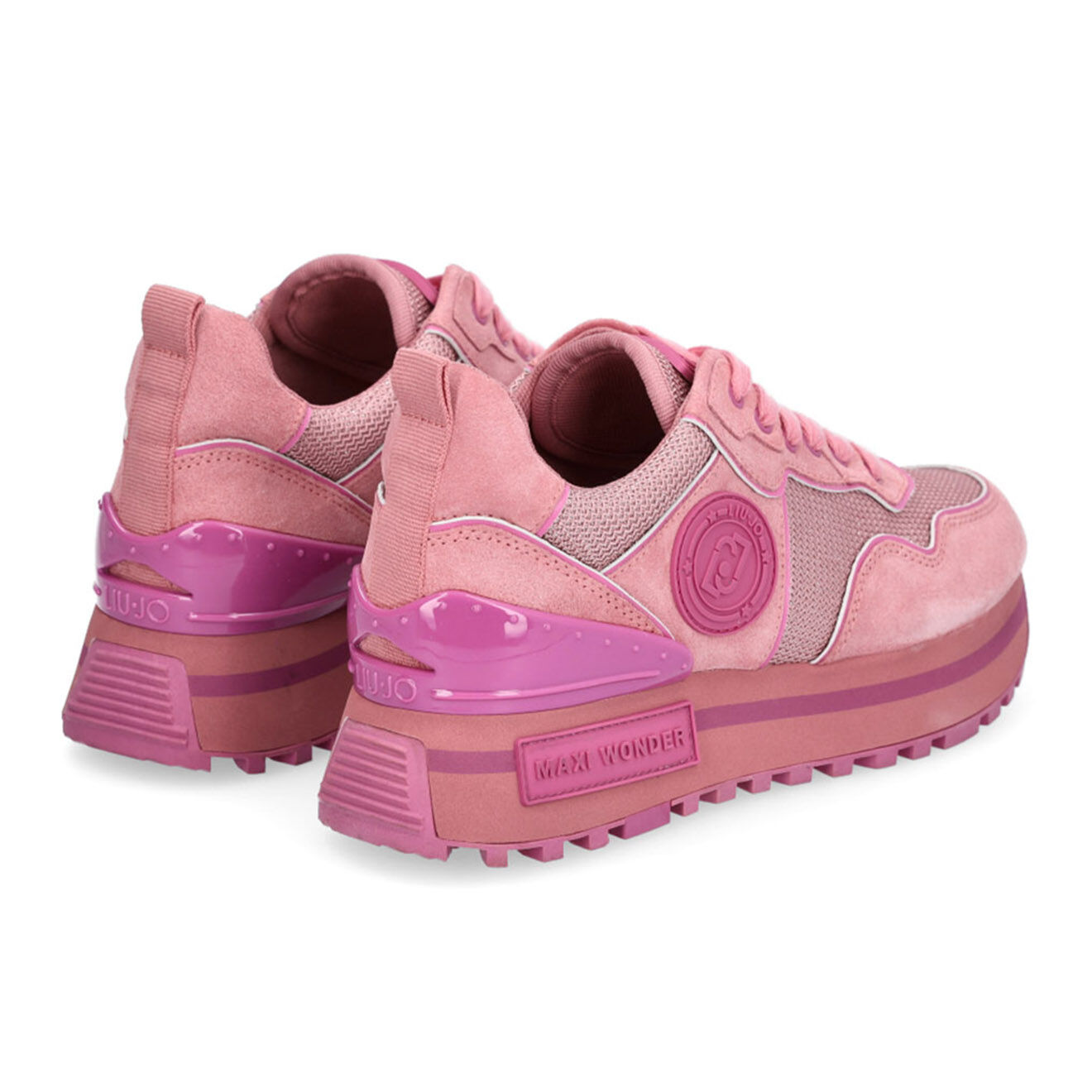 Liu-Jo Sneakers en Cuir Félicie roses