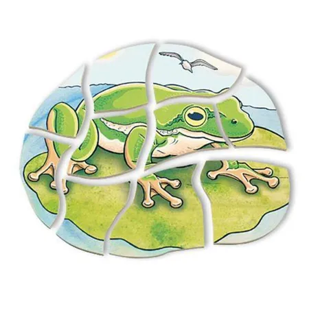 Beleduc Lagenpuzzle Frosch, 28 Teile