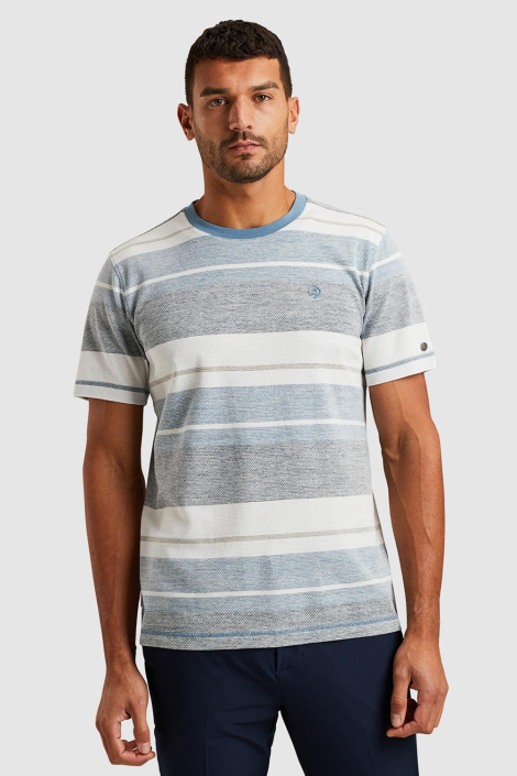 Cast Iron blauwe heren t-shirt