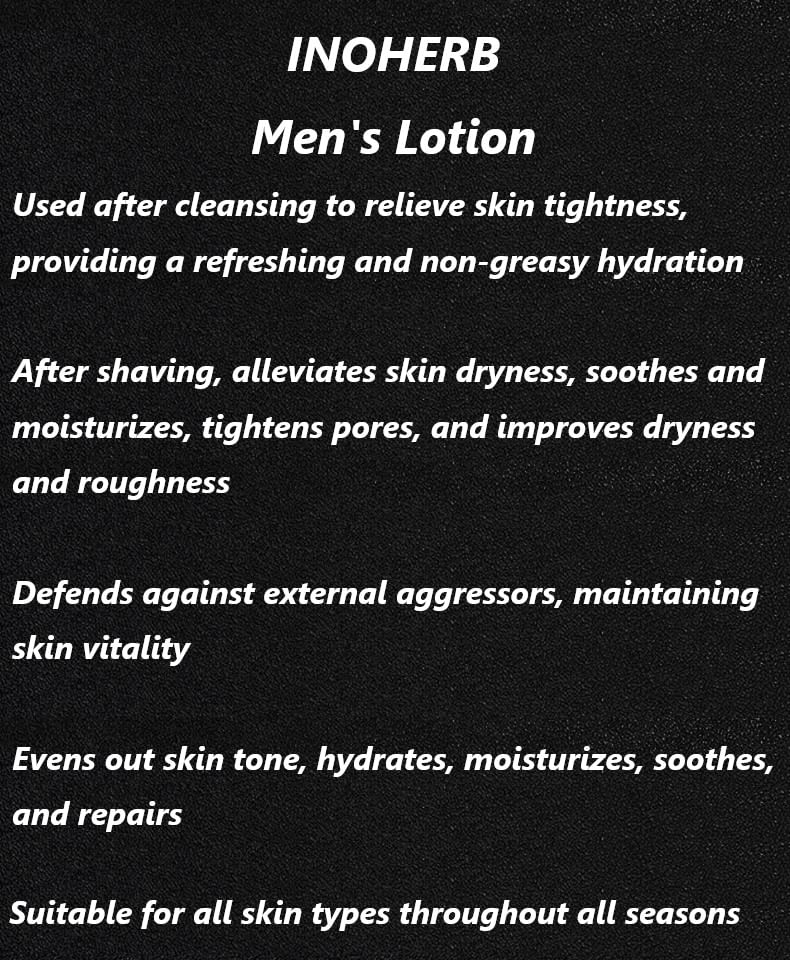 INOHERB - Lotion voor mannen