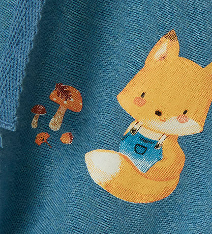 Name It Hosen - NbmLoxy - Blau Meliert m. Fuchs