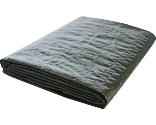 Geweven zeildoek, universeel zeildoek, 90g/m², groen, 2 x 3 m