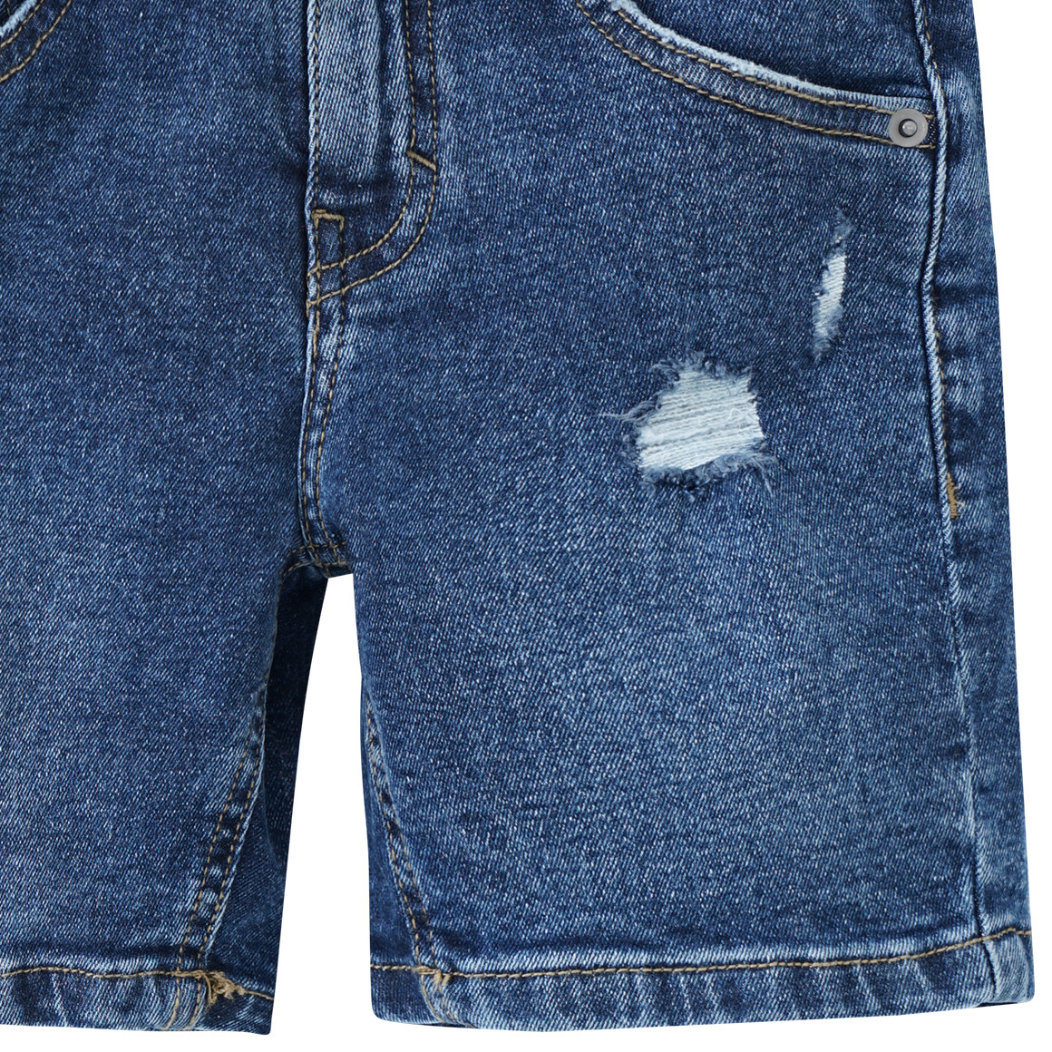 Beatwear Jungen Shorts aus Denim dunkelblau