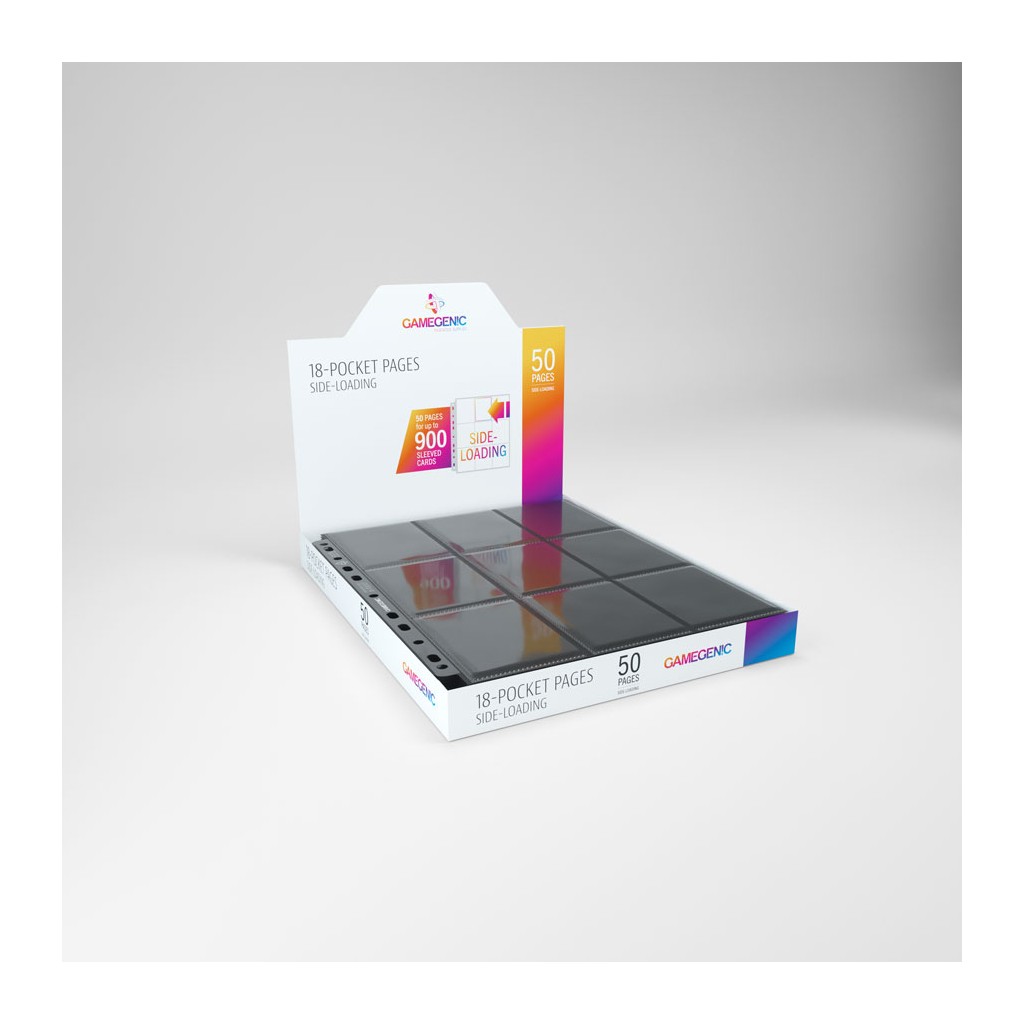 Gamegenic - Sideloading 18-Pocket Pages DISPLAY