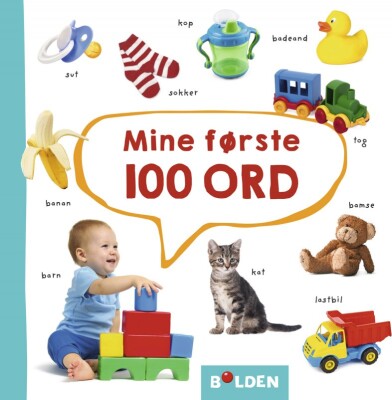 Mine Første 100 Ord - Bog