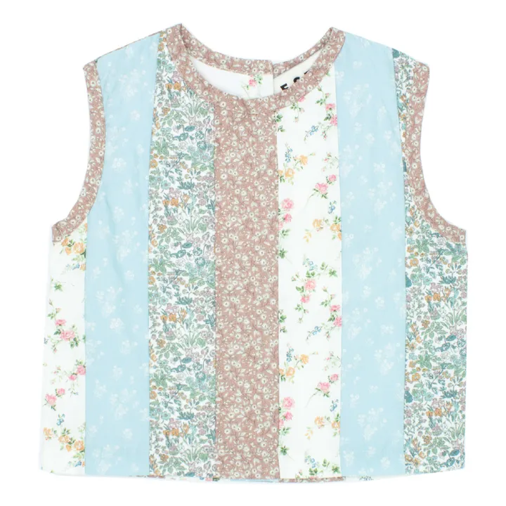 Esther Top Mariela Patchwork | Vert