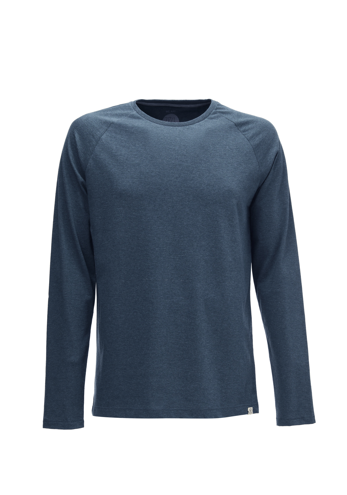 WE ARE ZRCL Herren-Longsleeve Basic Blue Stone