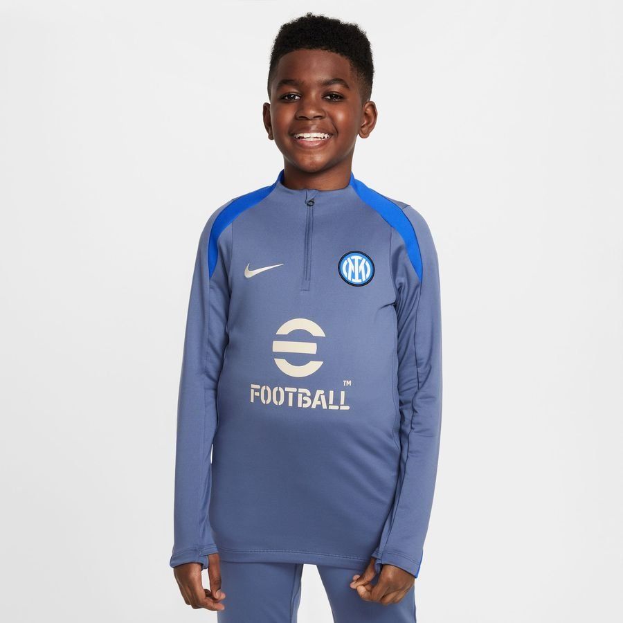 Inter Milan Maillot d'Entraînement Dri-FIT Strike Drill - Bleu/Bleu Enfant