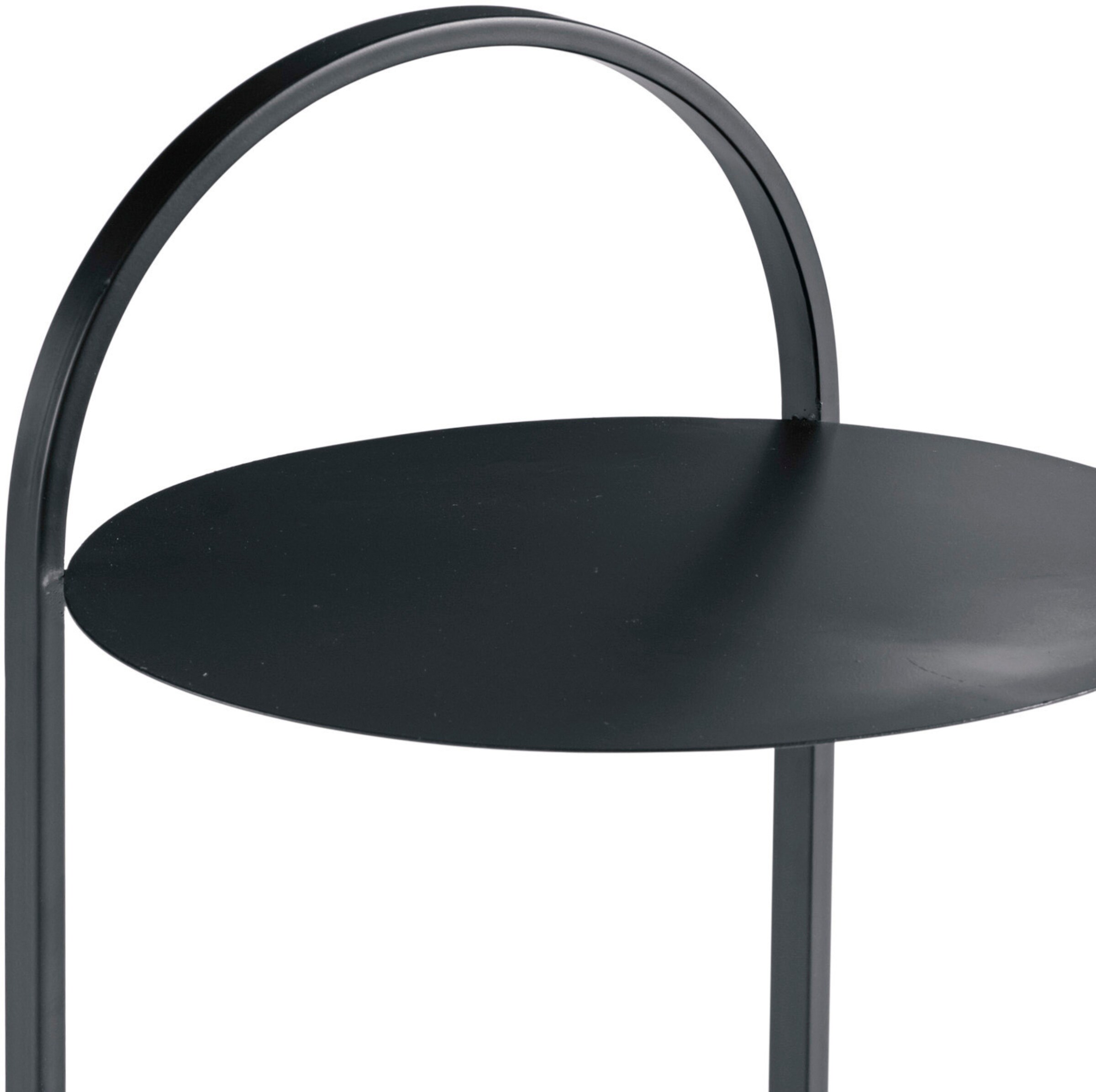 heine home Beistelltisch in schwarz