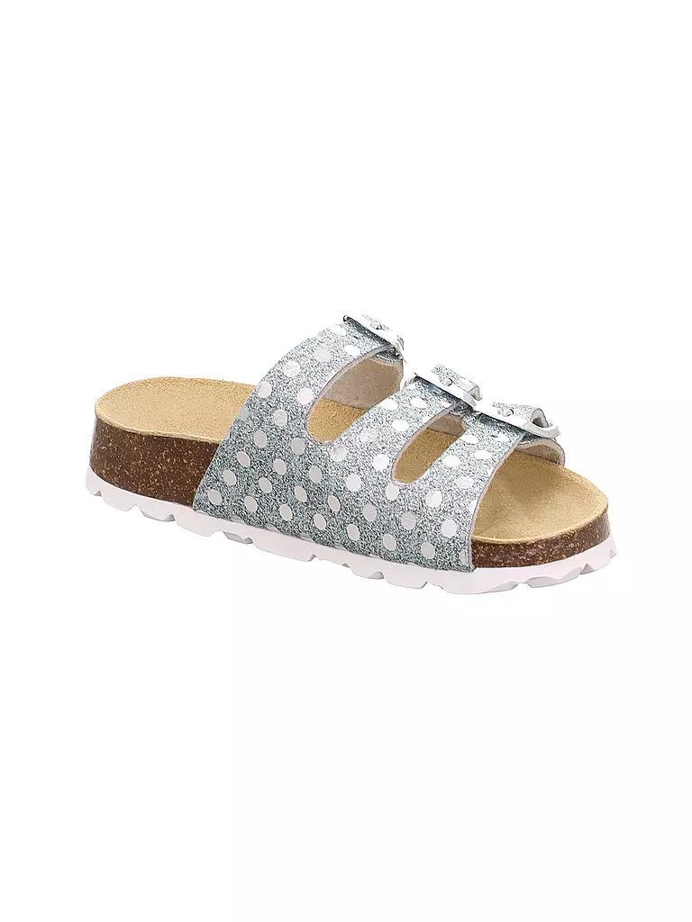 SUPERFIT Mädchen Hausschuhe - Pantoffel  hellblau