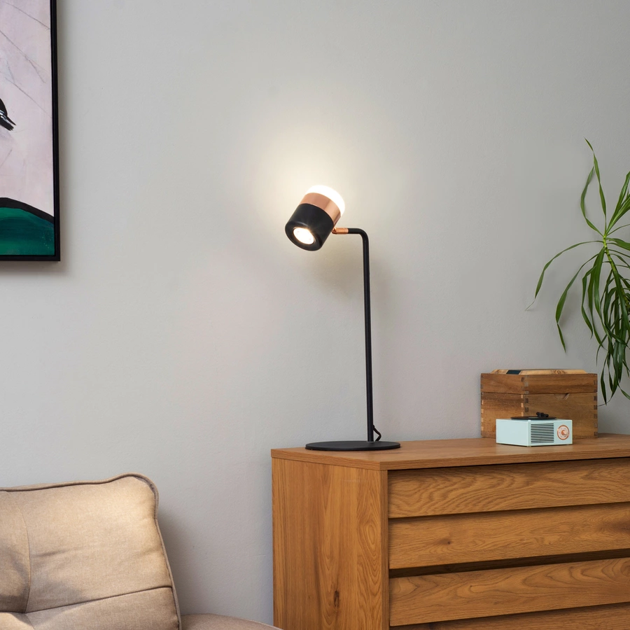 HOMCOM Tischlampe bunt