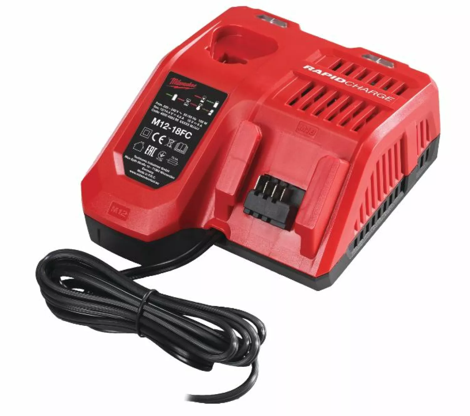 Milwaukee M18 FPP2A3-502X 18V Li-Ion accu klopboor- /schroefmachine (M18 FPD3-0) & slagschroevendraaier (M18 FID3-0) combiset (2x 5.0Ah) in HD Box