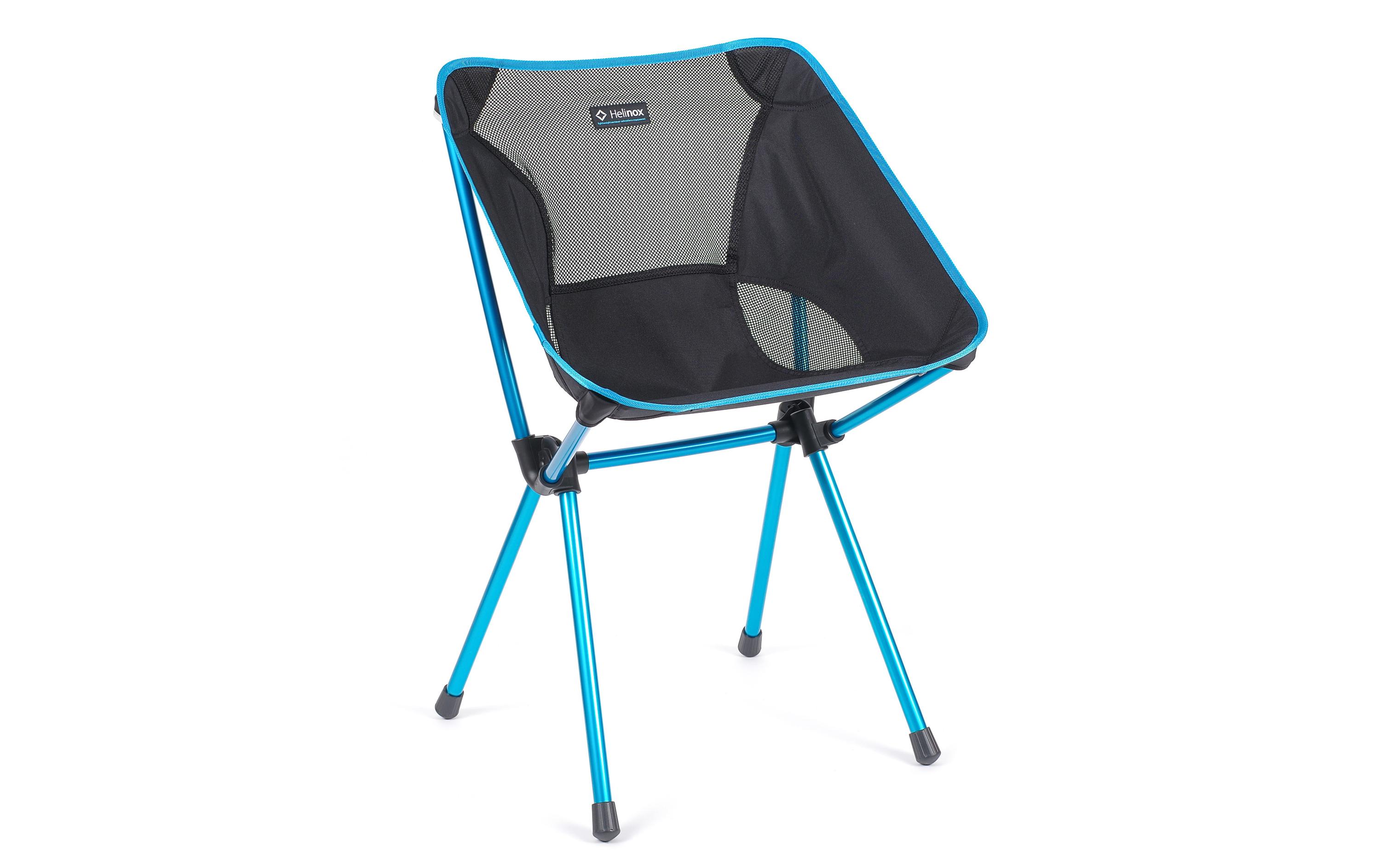 Campingstuhl Café Black/Cyan Blue<br>Campingstuhl