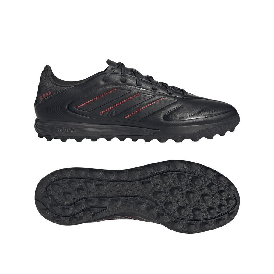 adidas Copa Pure League III TF Stealth Victory - Noir/Gris/Lucid Red