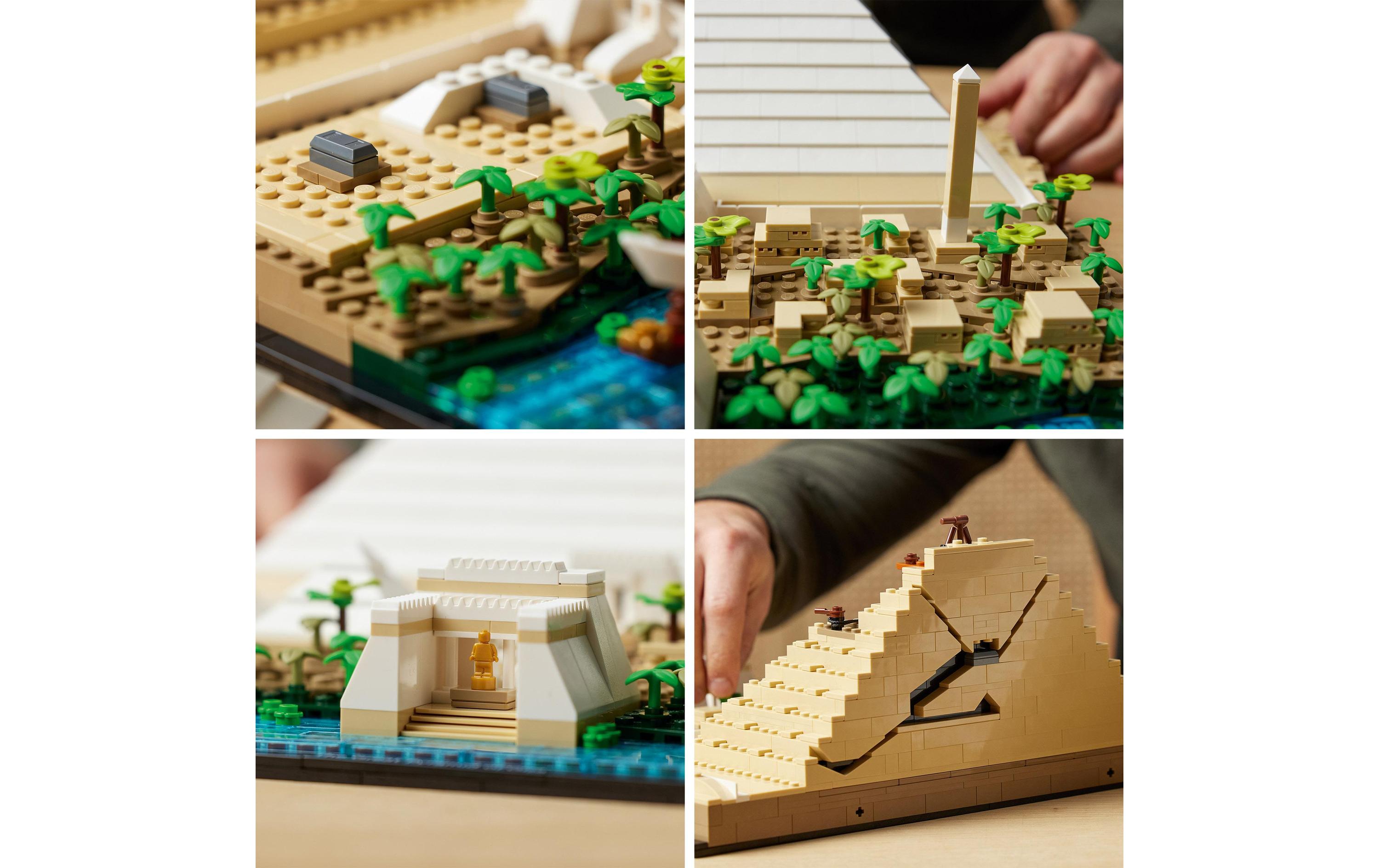 Architecture Cheops-Pyramide 21058<br>Bilden Sie eines der ältesten Weltwunder der Antike nach