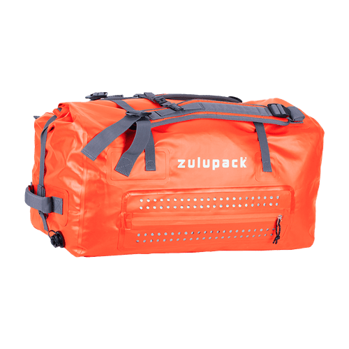 Sac duffle roll-top 65l orange zulupack