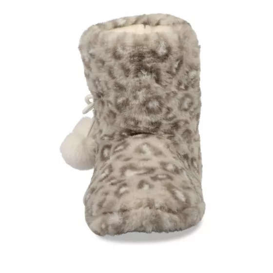 Chaussons bottines GRIS MERRY SCOTT