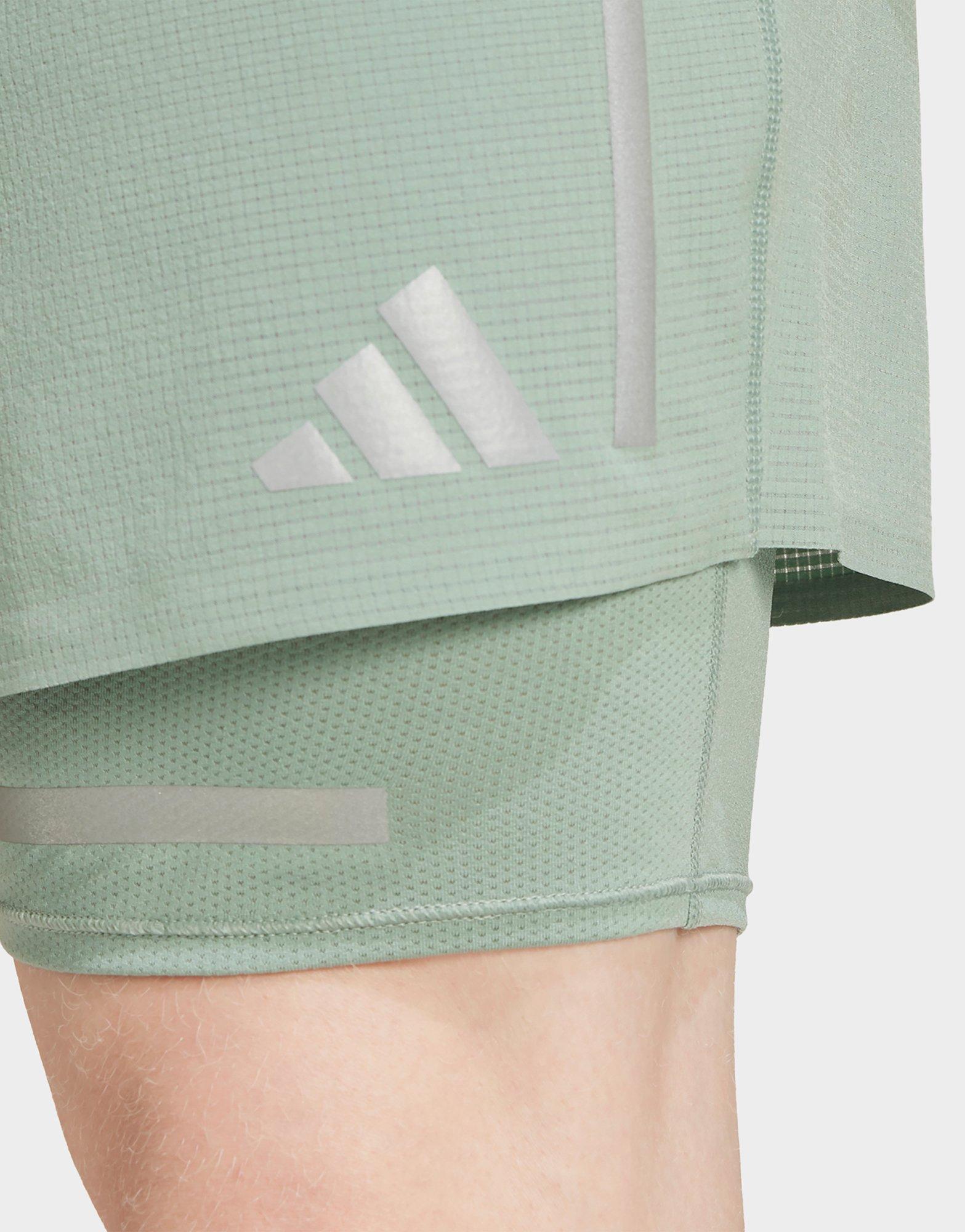 adidas Short de running réfléchissant 2 en 1 Ultimate