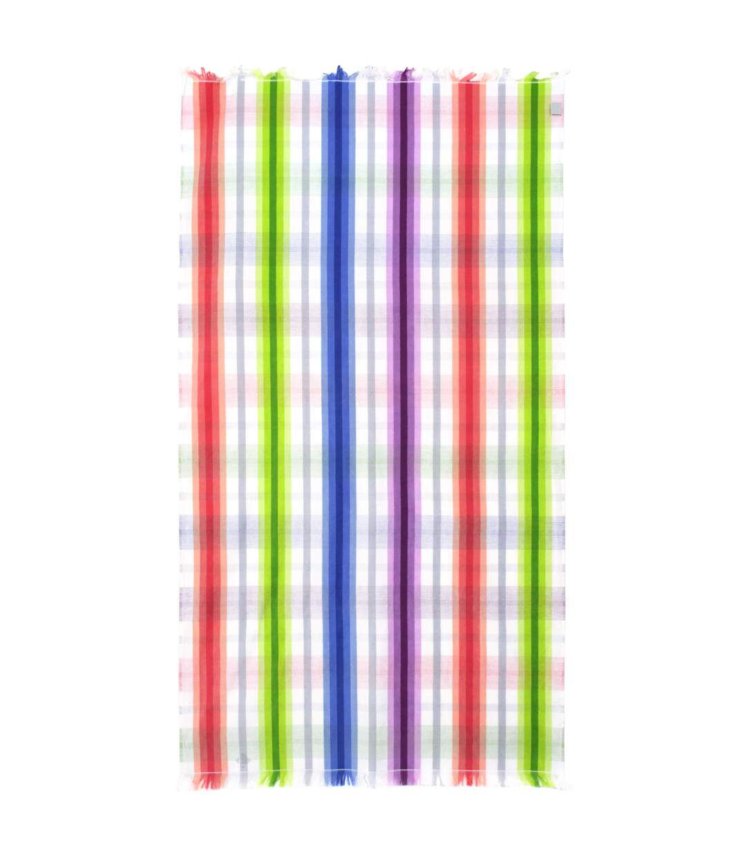 Fouta doublée éponge 100x180 cm PORVOO Multicolore